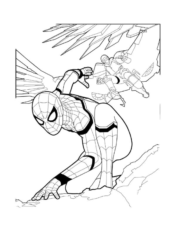 tô màu người nhện 15