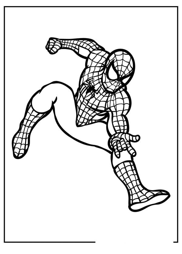 tô màu người nhện 2