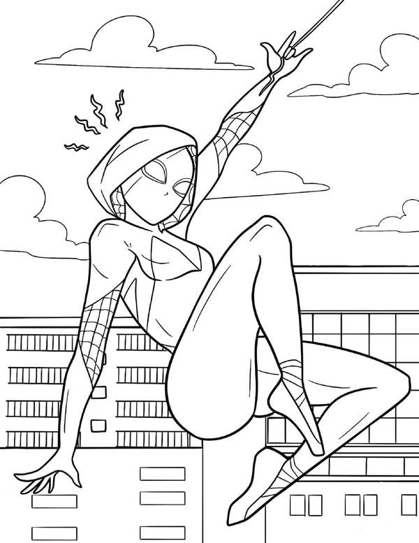 tô màu người nhện 24