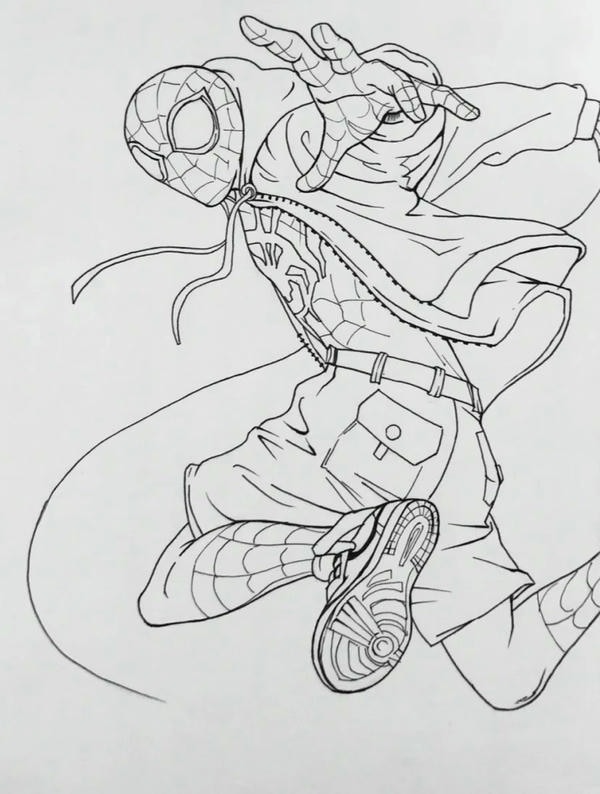 tô màu người nhện 37