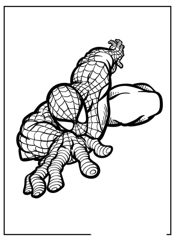 tô màu người nhện 9