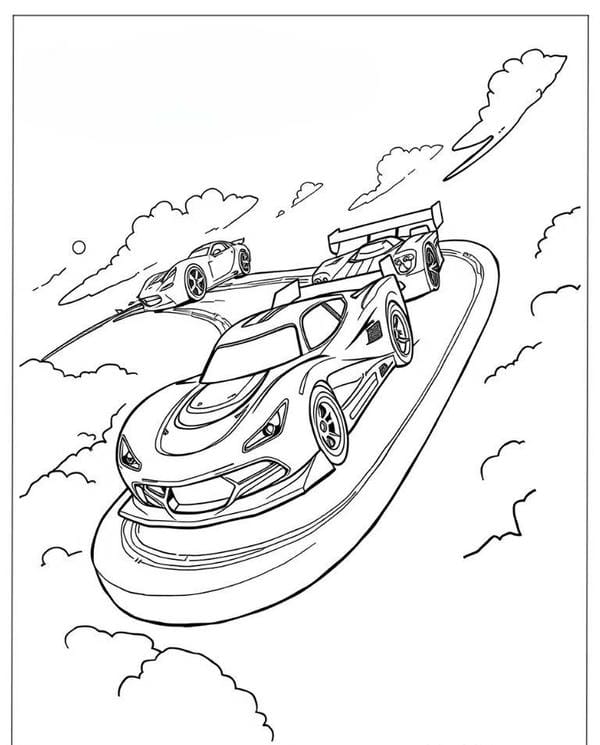 tô màu ô tô Lamborghini 27