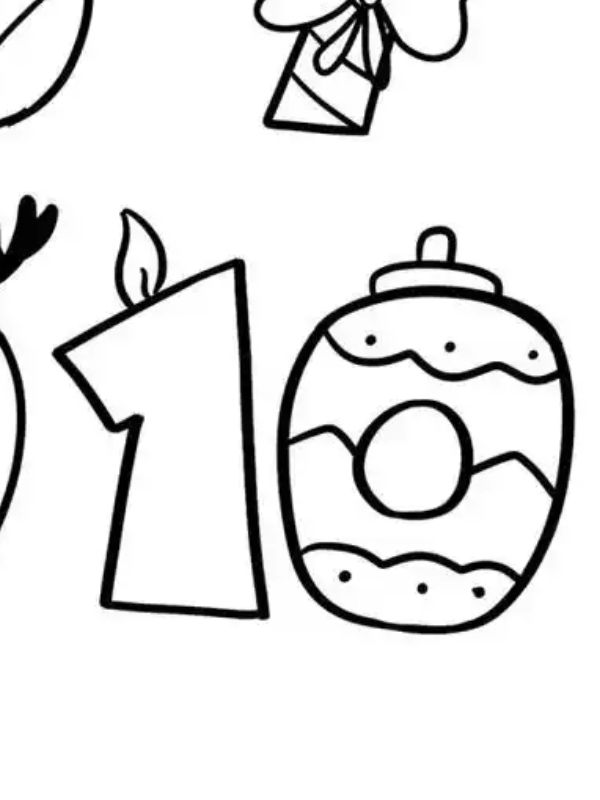 tô màu số 10 10