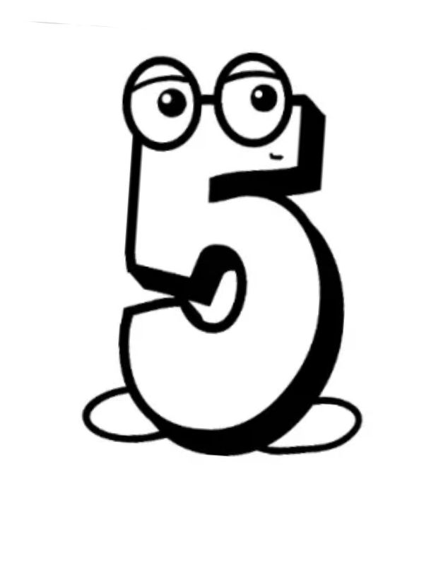 tô màu số 5 19