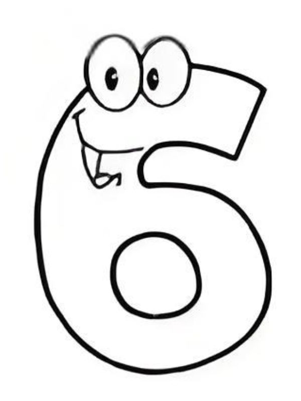 tô màu số 6 11