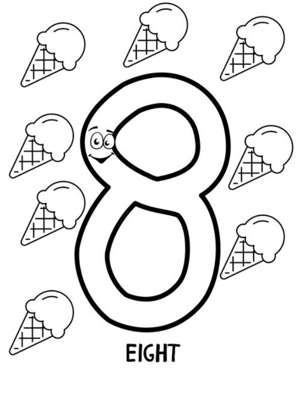tô màu số 8 18