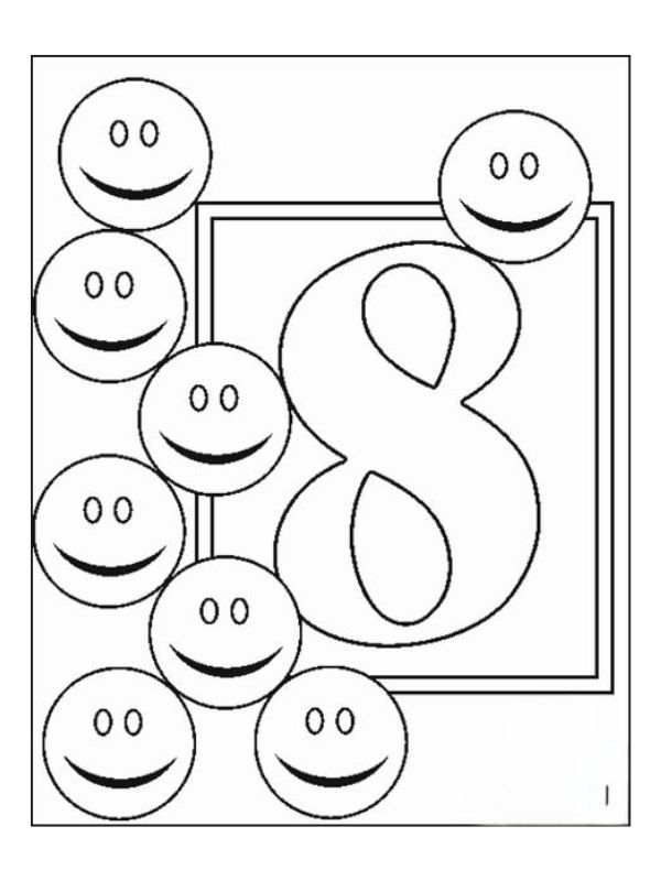 tô màu số 8 25
