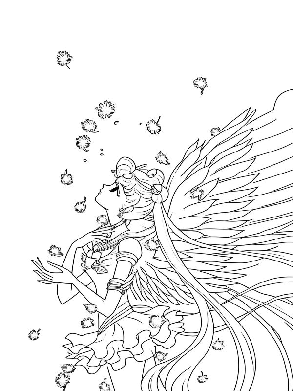 tô màu thủy thủ mặt trăng 19