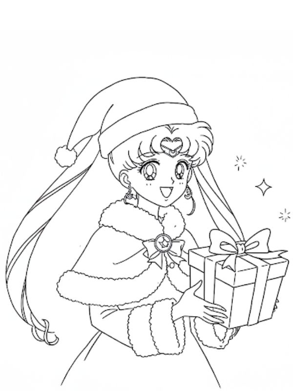 tô màu thủy thủ mặt trăng 30