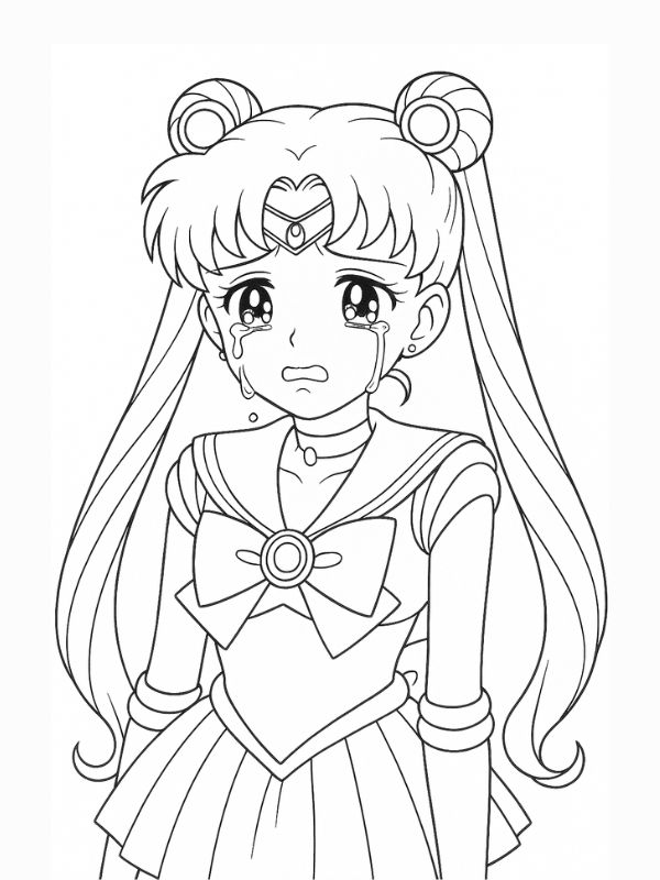 tô màu thủy thủ mặt trăng 6