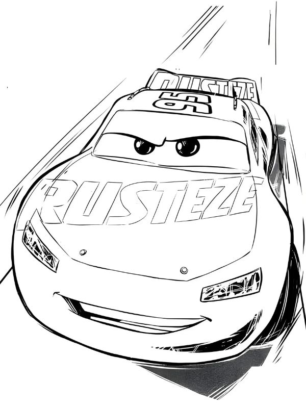 tô màu xe đua 26