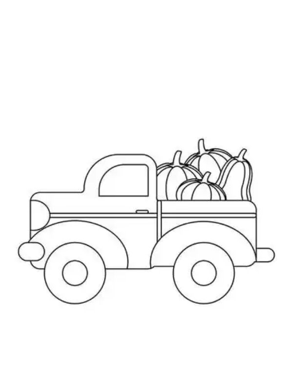 tô màu xe tải 13