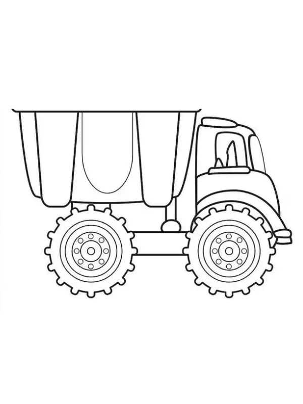 tô màu xe tải 17