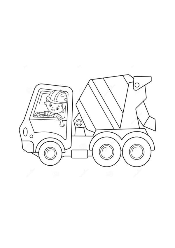 tô màu xe tải 2