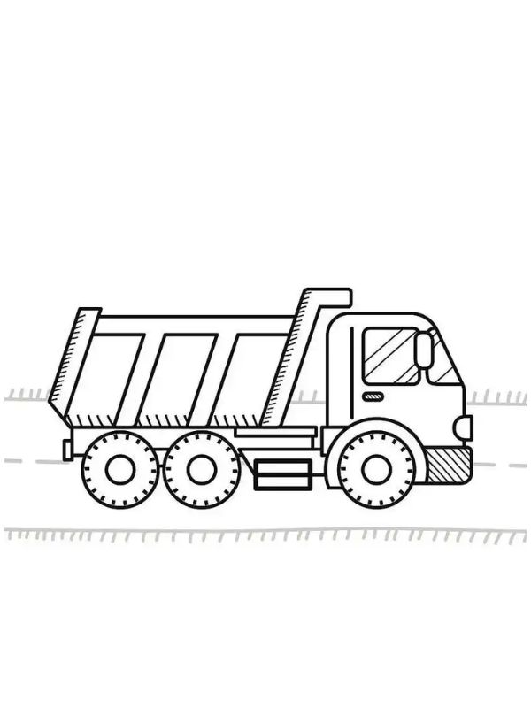 tô màu xe tải 21