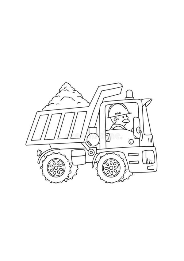 tô màu xe tải 3