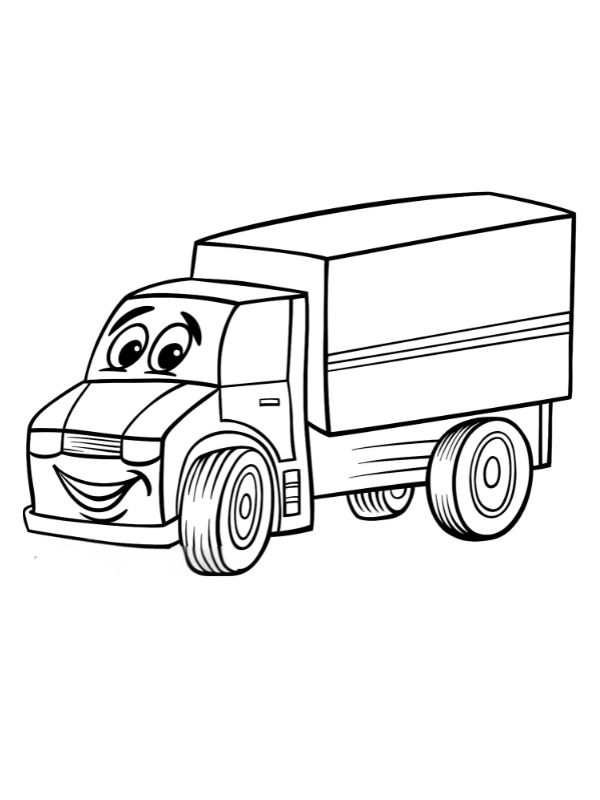 tô màu xe tải 4