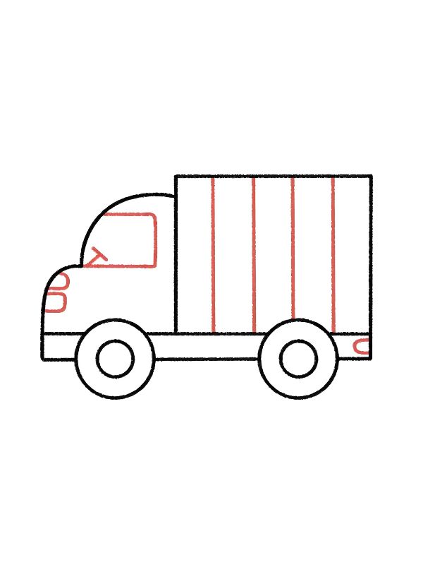 tô màu xe tải 6