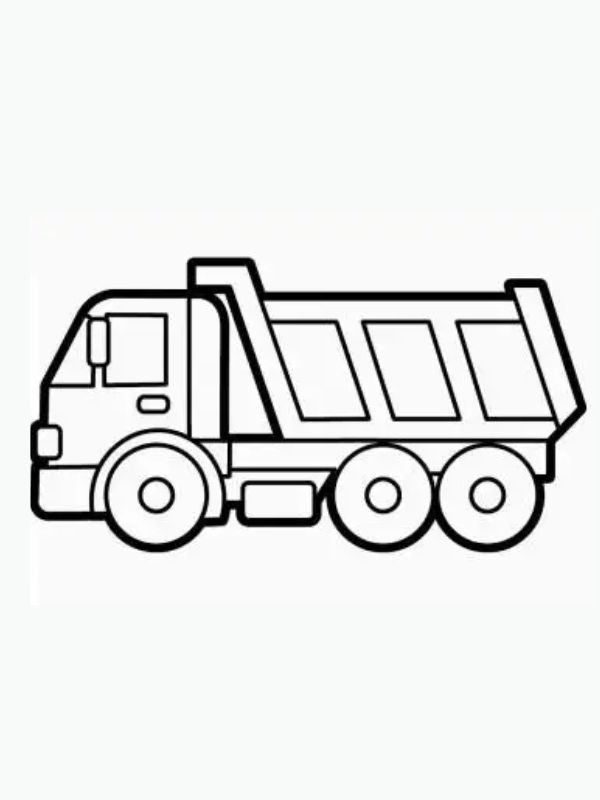 tô màu xe tải 7