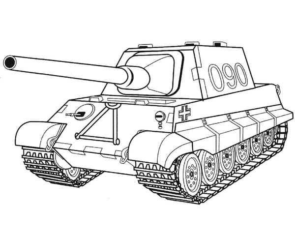 tô màu xe tăng 11