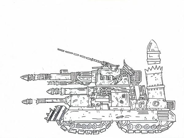 tô màu xe tăng 20
