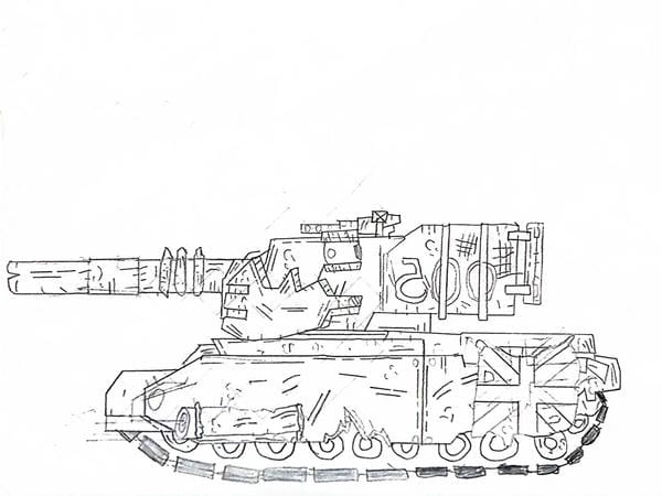 tô màu xe tăng 21