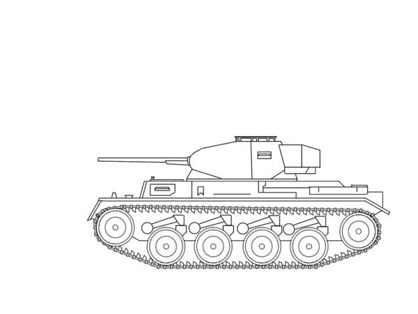 tô màu xe tăng 22