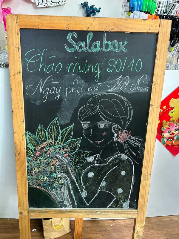 trang trí bảng 20 10 11