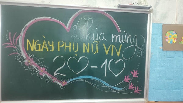 trang trí bảng 20 10 27