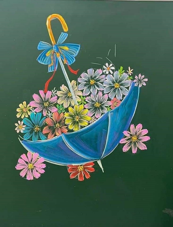 trang trí bảng 8 3 26