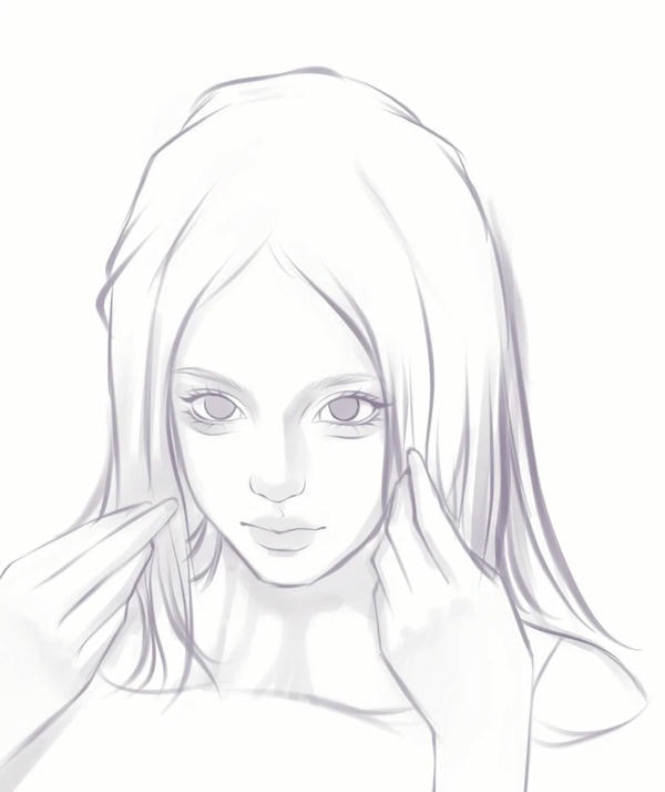 tranh tô màu anime girl ngầu​ 22