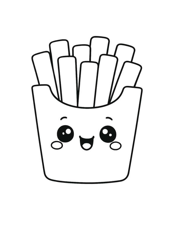 tranh tô màu đồ ăn (1)