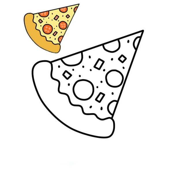 tranh tô màu đồ ăn 16