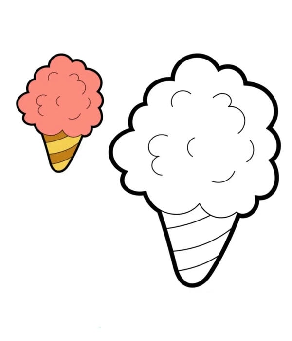 tranh tô màu đồ ăn 26