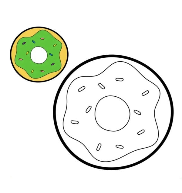 tranh tô màu đồ ăn 27