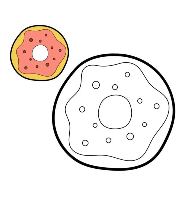 tranh tô màu đồ ăn 28