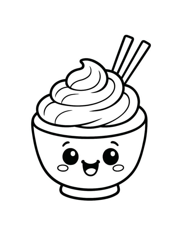 tranh tô màu đồ ăn (29)