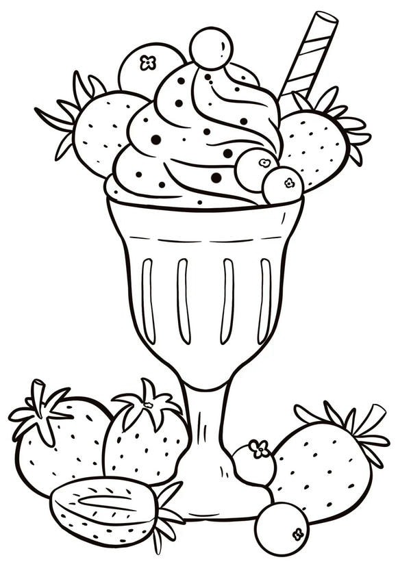 tranh tô màu đồ ăn 31