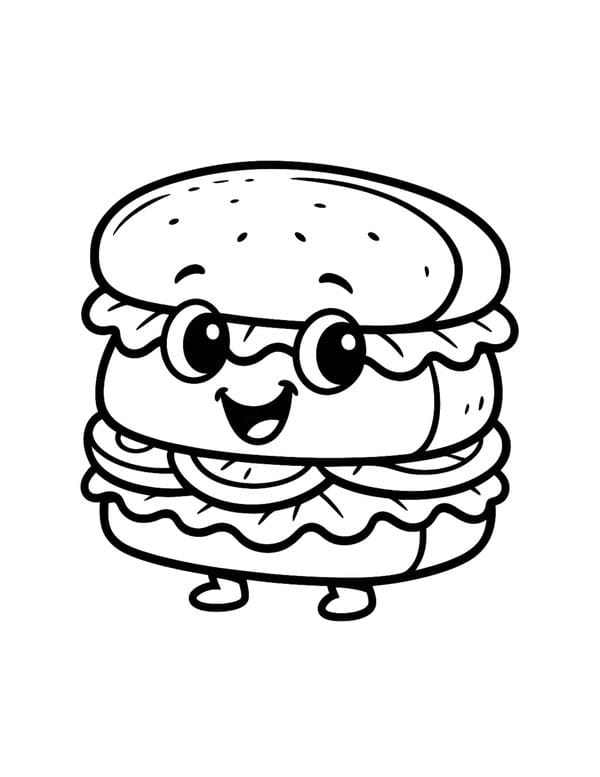 tranh tô màu đồ ăn (33)