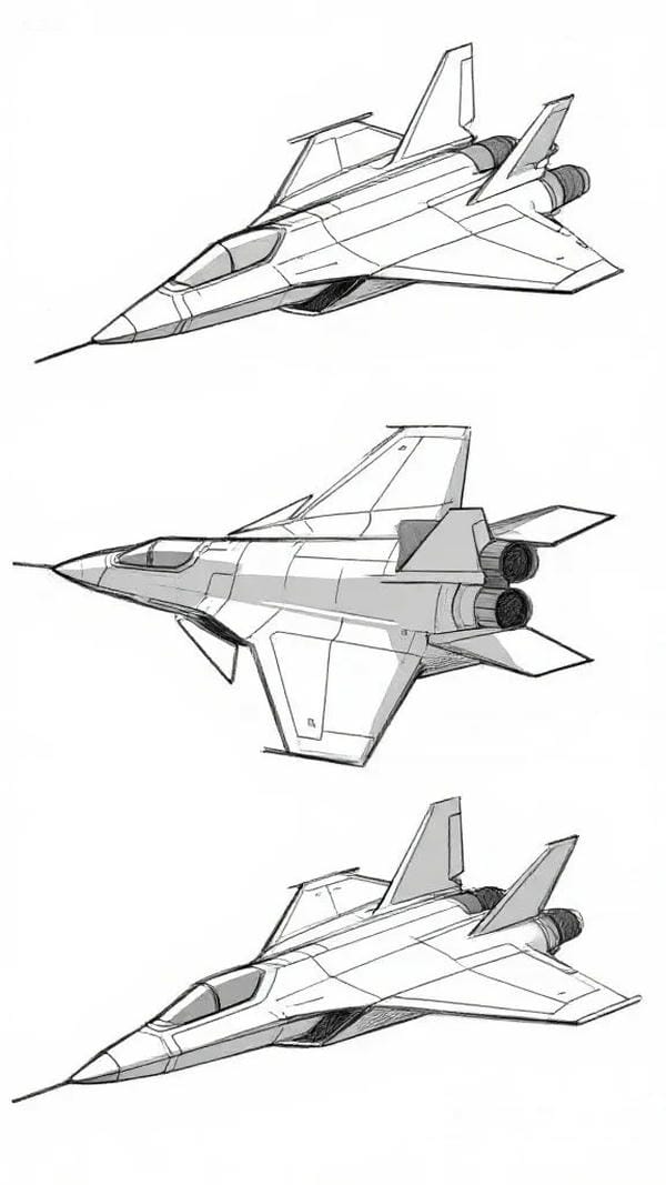 tranh tô màu máy bay 18