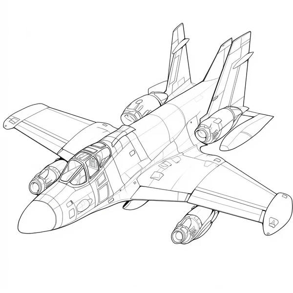 tranh tô màu máy bay 18