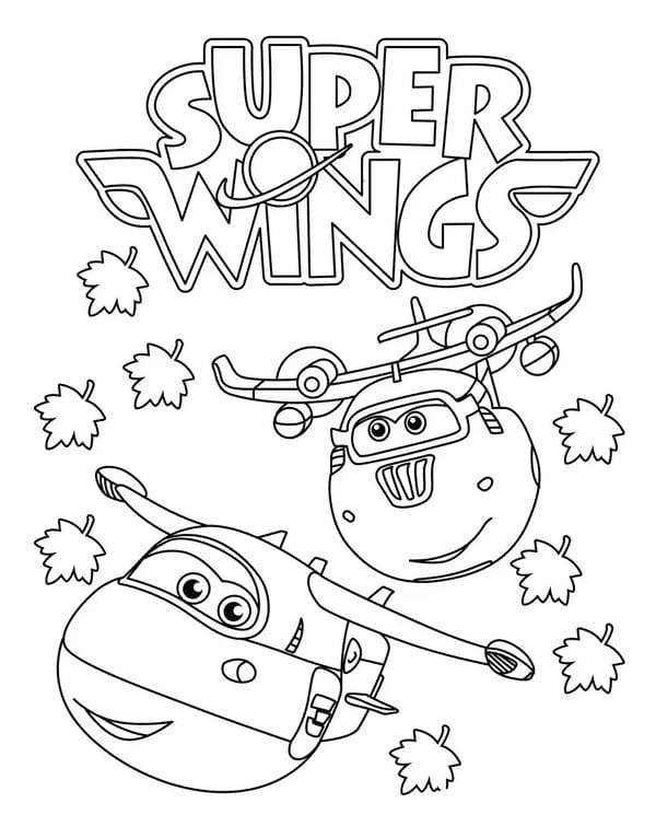 tranh tô màu máy bay 30