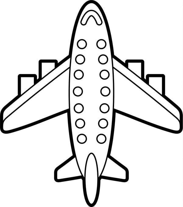 tranh tô màu máy bay 5