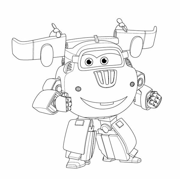 tranh tô màu máy bay 9