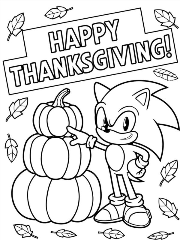 tranh tô màu sonic 37