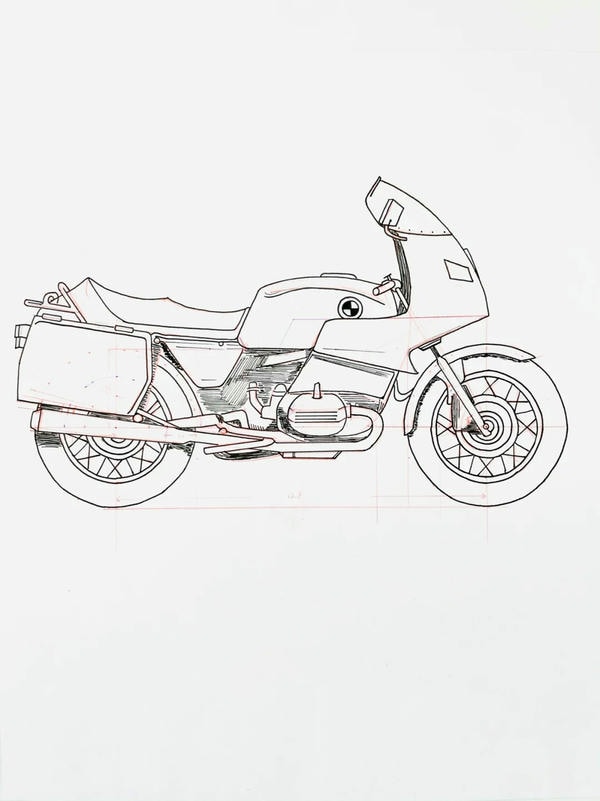 tranh tô màu xe máy 22