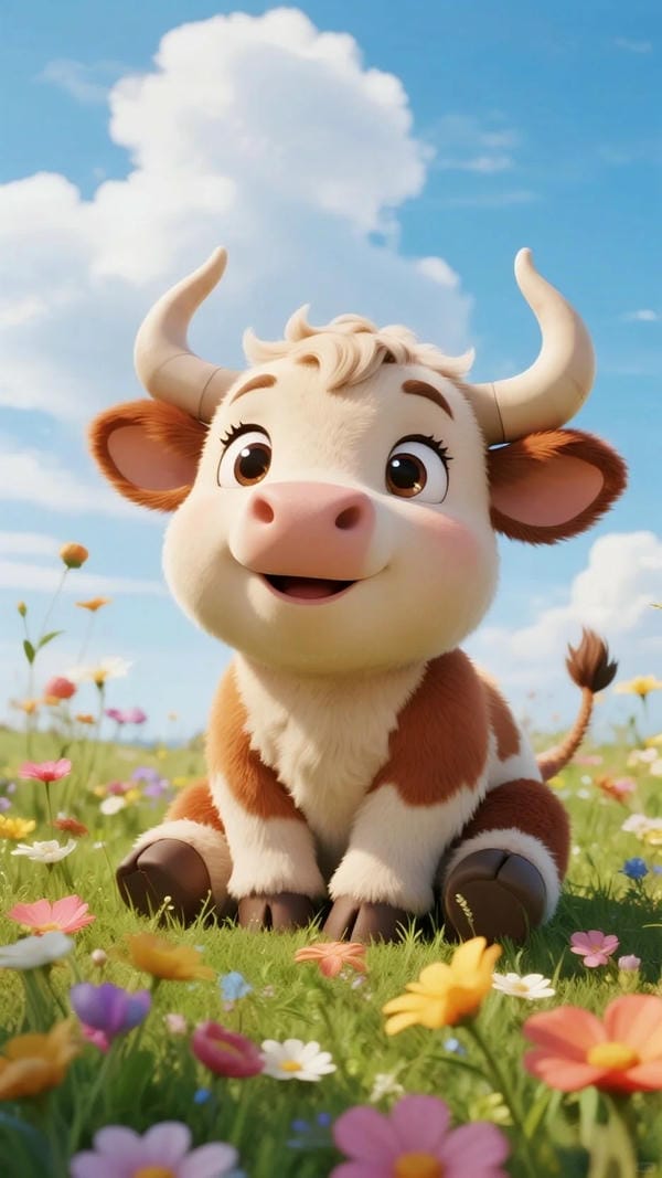 Hình ảnh con bò 2