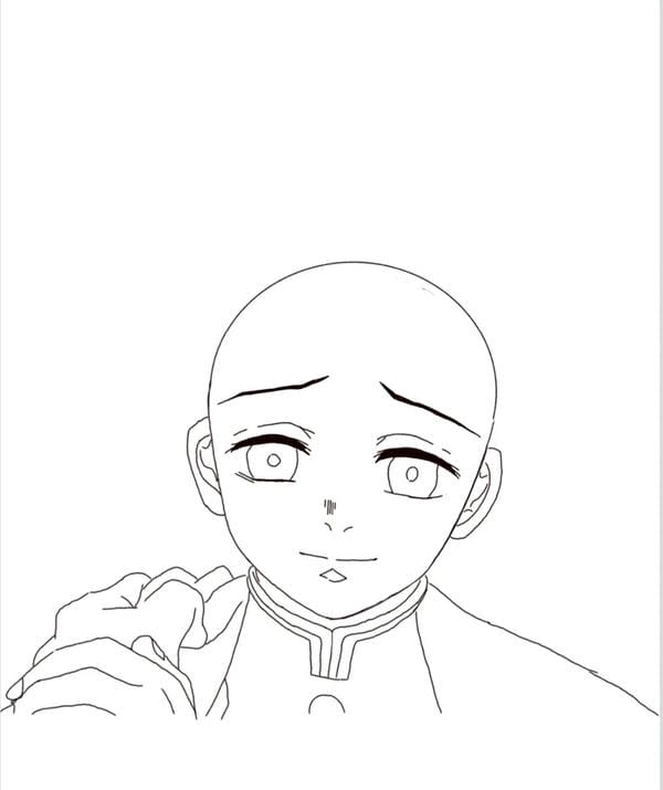 Tranh tô màu Tanjiro 25