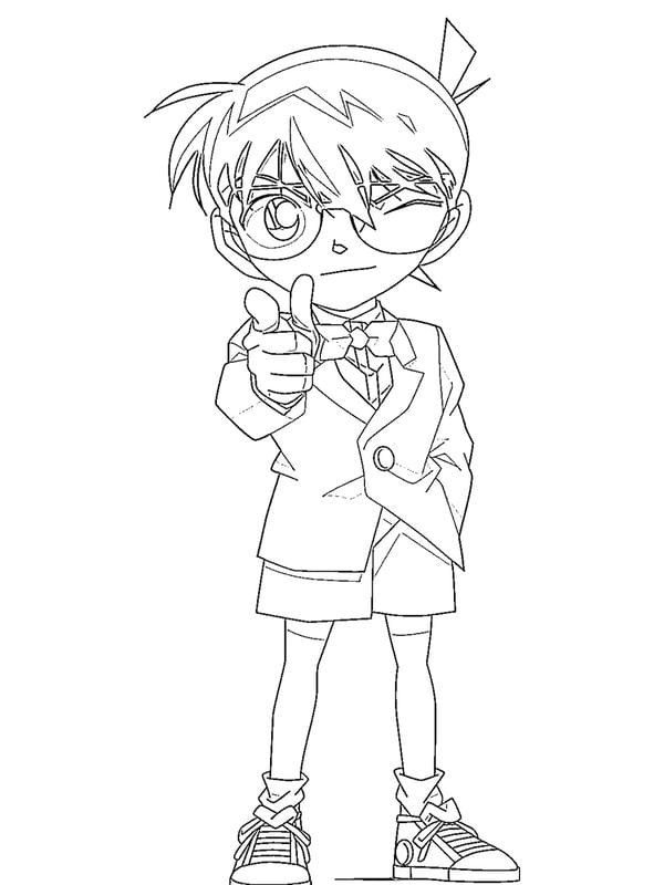 Tranh tô màu anime boy (2)