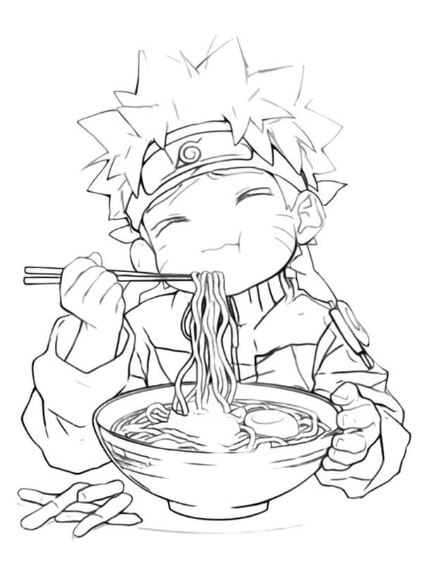 Tranh tô màu anime boy (5)